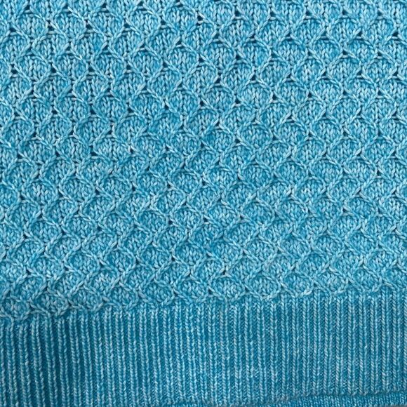 Talbots Sweater Womens Extra Small Blue‎ Wool Pullover Mock Neck Casual Solid - Picture 2 of 8